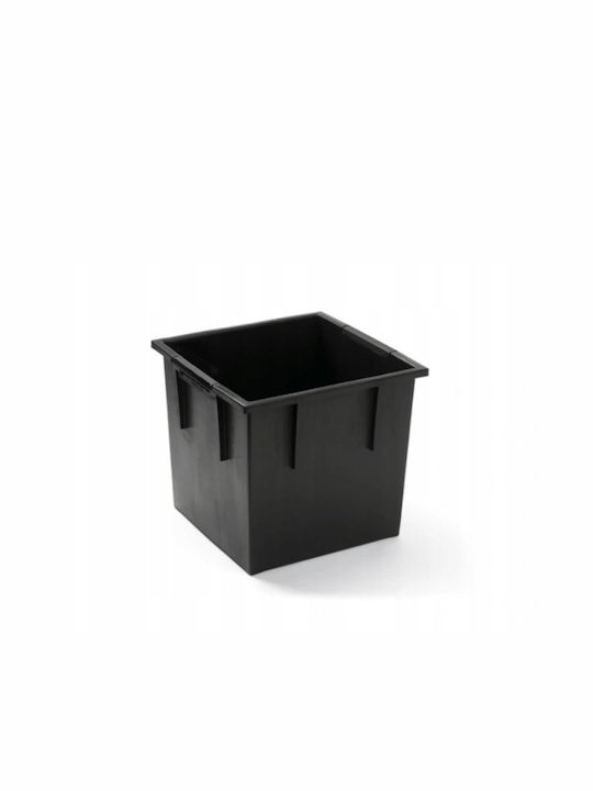 Marhome Rato Square Κασπώ Πλαστικό Λευκό 22.5x42.1x42.1εκ.