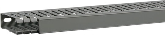 Hager Kabelkanal mit gelochtem Ständer aus Kunststoff 25x80 20m Gray 2m