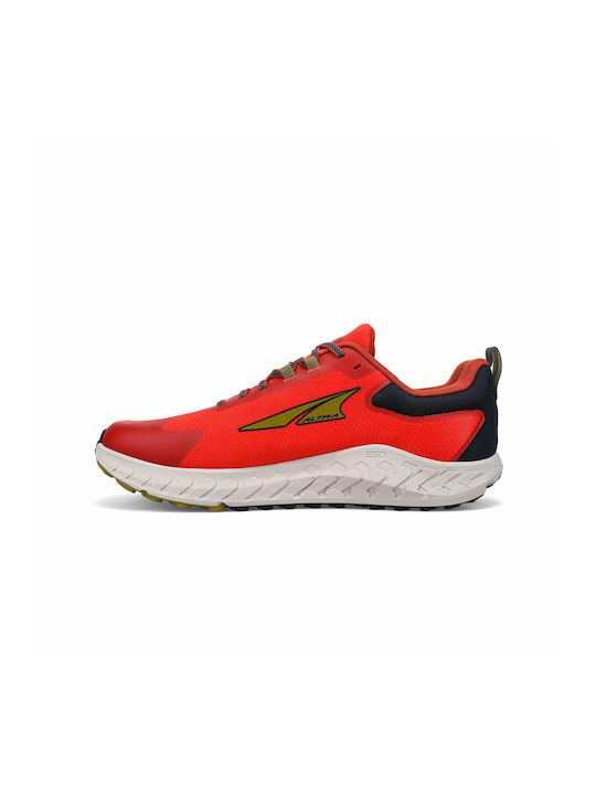 Outroad 2 Ανδρικά Αθλητικά Παπούτσια Running Black / Red