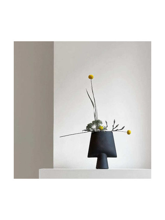 101 Copenhagen Decorative Vase Black 25x9x21cm