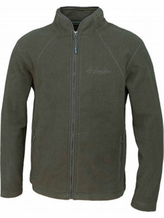 Benisport Fleece Strickjacke Khaki Benisport Fleece Strickjacke Khaki