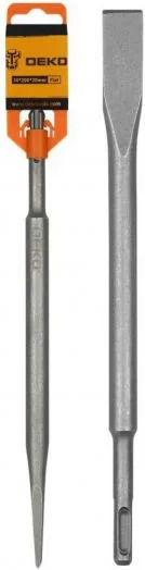 Deko Chisel Bits 250mm with SDS Plus Socket
