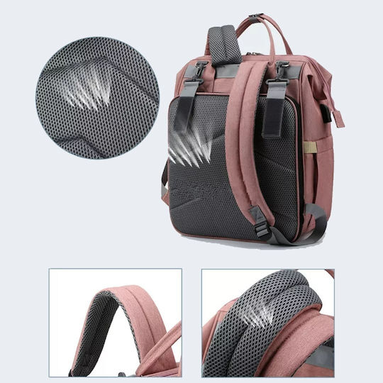 Diaper/Crib Backpack Black