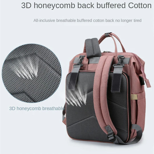 Diaper/Crib Backpack Black
