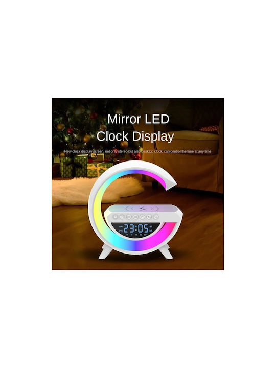 Bluetooth De Masă Decorativă Lampă LED Alb