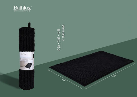 Bathlux Bath Mat 10219 Black 45x70cm