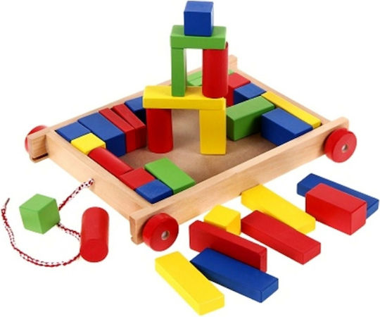 Woody Toys Blocks Wooden for 2+ Years 34pcs