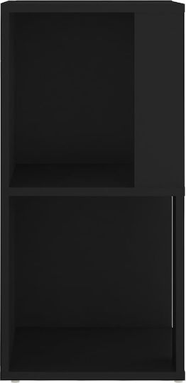 Черно 33x33x67см.