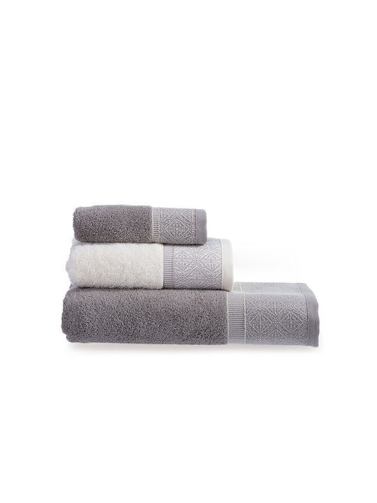 Nef-Nef Homeware Bath Towel Kleran 70x140cm Coral Weight 520gr/m²