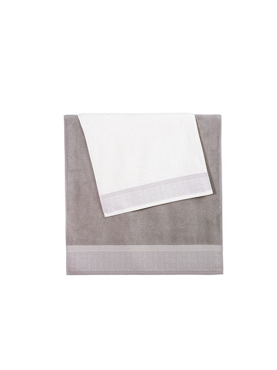 Nef-Nef Homeware Bath Towel Kleran 70x140cm Coral Weight 520gr/m²