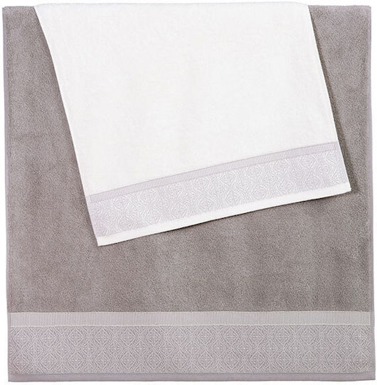 Nef-Nef Homeware Bath Towel Kleran 70x140cm Coral Weight 520gr/m²