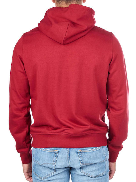 Diesel Men's Sweatshirt with Hood Red