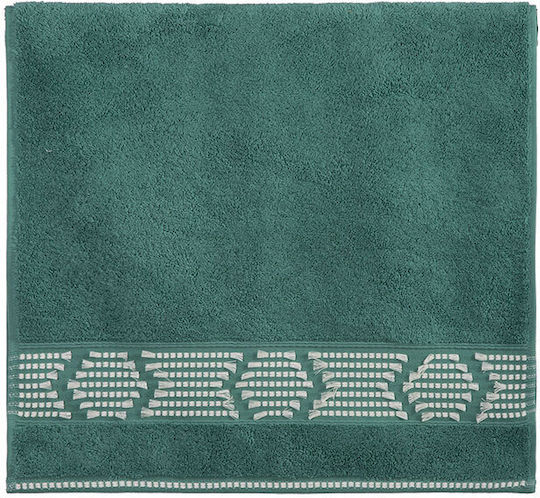 Nef-Nef Homeware Facecloth Creative 50x90cm Green Weight 520gr/m²