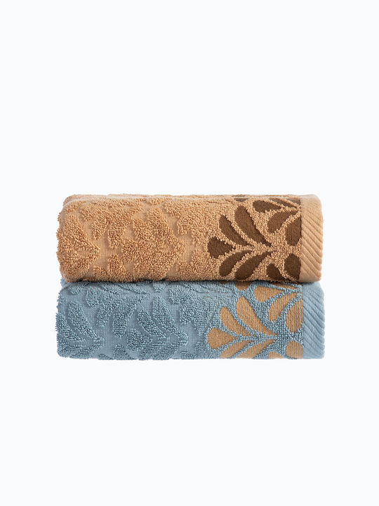 Nef-Nef Homeware Facecloth Enchant 034444 50x90cm. Gold Weight 550gr/m²