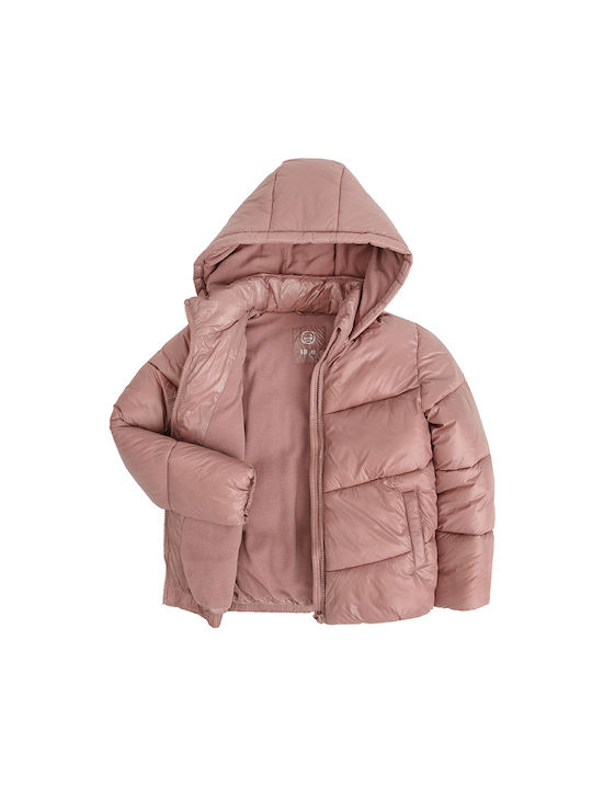 Cool Club Kinderjacke Kurz mit Kapuze Rosa