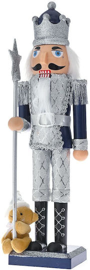 Iliadis Weihnachts-Nussknacker Blau aus Kunststoff
