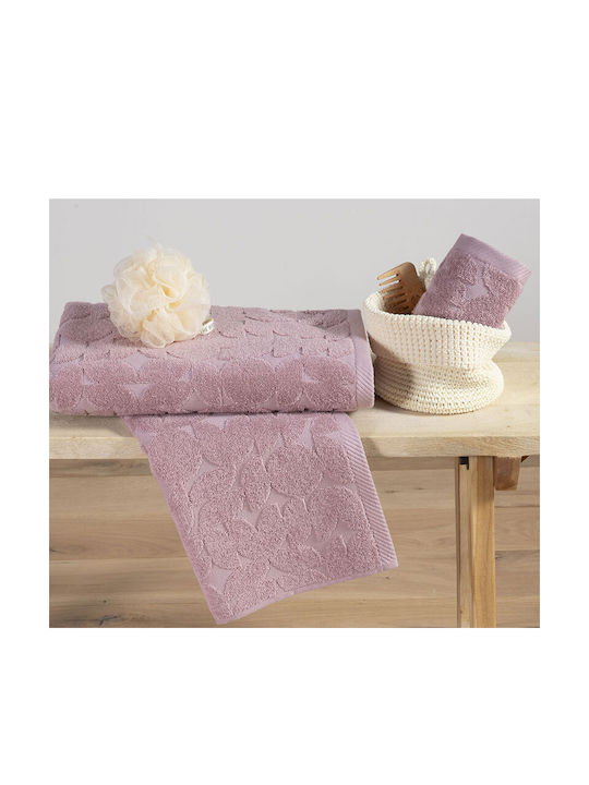 Nef-Nef Homeware Πετσέτα Χεριών Misario 30x50εκ. Natural Βάρους 550gr/m²
