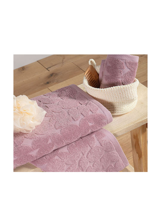 Nef-Nef Homeware Πετσέτα Χεριών Misario 30x50εκ. Natural Βάρους 550gr/m²