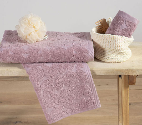 Nef-Nef Homeware Кърпа за лице Misario 50x90см. Аметист Тегло 550гр/кв.м