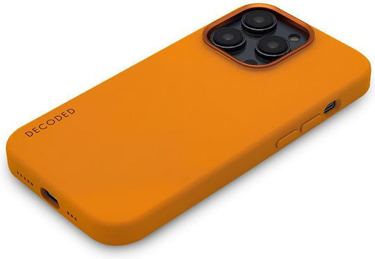 Decoded Backcover Back Cover Σιλικόνης 1mm Πορτοκαλί (iPhone 14 Pro Max - Decoded)