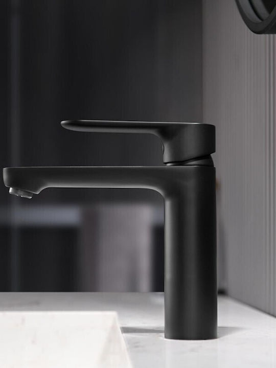 Inter Ceramic Mixing Sink Faucet Black