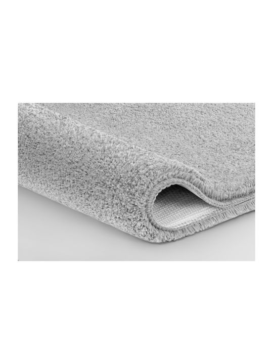 Kleine Wolke Non-Slip Bath Mat Cotton Meadow 9116146433 Grey 50x60cm