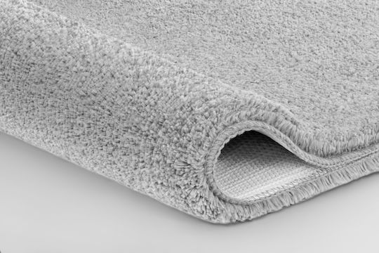 Kleine Wolke Πατάκι Μπάνιου Βαμβακερό Meadow 9116146433 Γκρι 50x60εκ.
