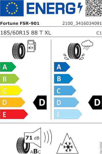 Fortune Fsr-901 185/60R15 88E-Commerce-Website XL Winter Reifen Auto
