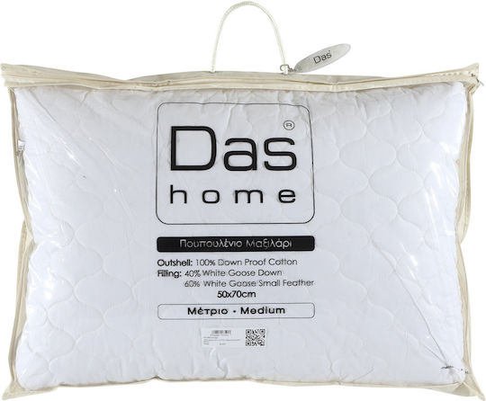 Das Home 1022 Elegantes Kopfkissen Gefiedert 50x70cm
