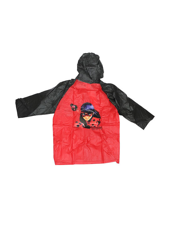 ZAG Waterproof Girls Casual Jacket Red with Ηood