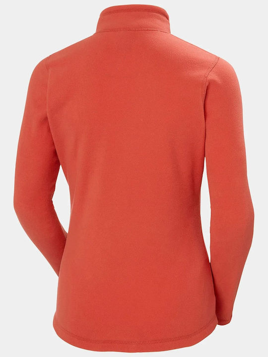 Daybreaker Fleece Γυναικεία Ζακέτα σε Κόκκινο Χρώμα