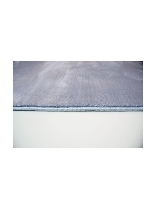 Tzikas Carpets Melia 25171-005 Anti-slip Rug Rectangular Shaggy with Fringes Purple