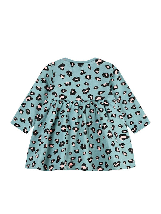 Children's Dress Sweatshirt Long Sleeve Set with Accessories Bay Leaf Mint