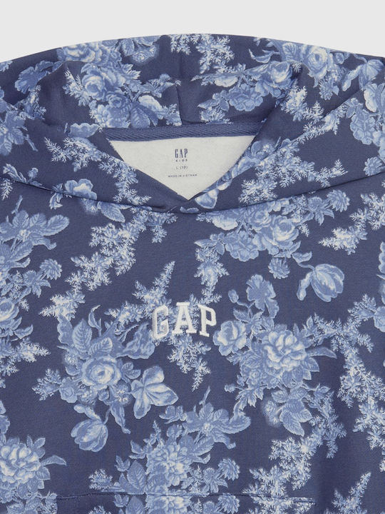 GAP Kinder Sweatshirt mit Kapuze Blau