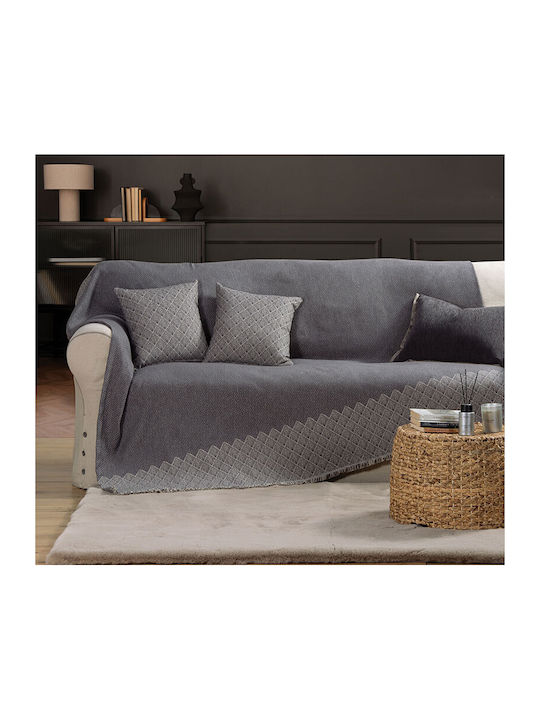 Nef-Nef Homeware Remington Decken & Couchdecken Dreisitzer-Sofa Wurf 170x300cm Beiges