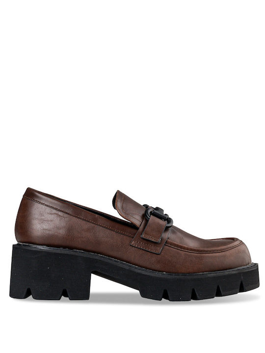 Envie Shoes Moccasini pentru femei în culoarea Maro