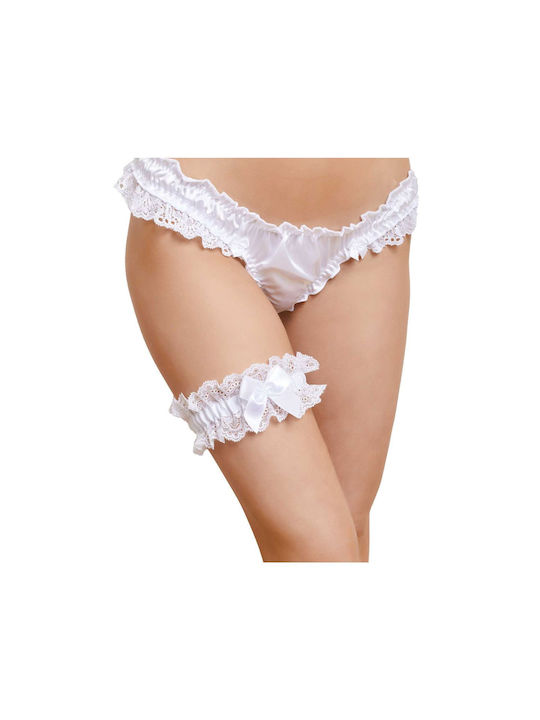 FMS Garter White