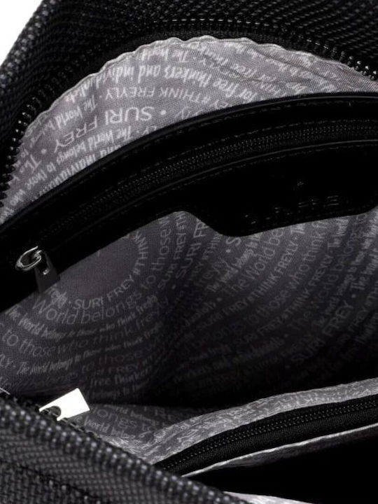 Damen Schultertasche Schwarz