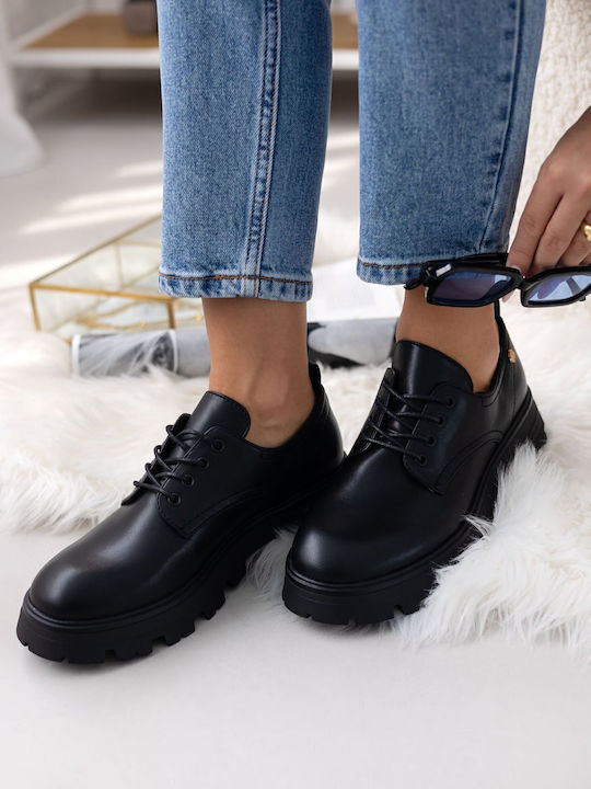 Дамски Loafers в Черен Цвят