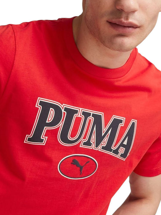 PUMA Squad Μπλούζα Κόκκινη