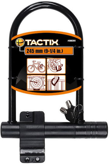 Tactix Κλειδαριά Ποδηλάτου Πέταλο με Κλειδί