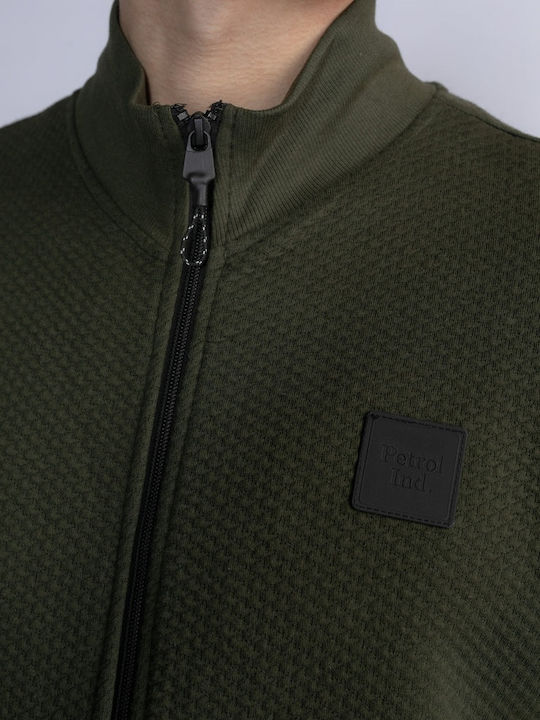 Hooded Khaki Sweatshirt