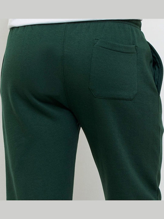 Sweatpants with Elastic Green