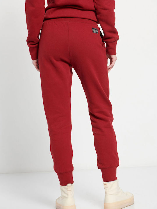 Jogginghose Burgundisch