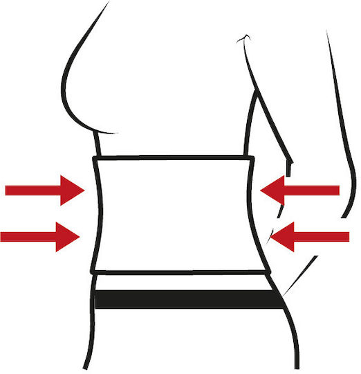Hydas Back Support Brace Beige 70-150