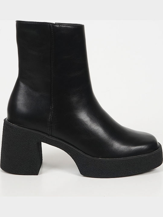 Stiefeletten Damen Schwarz