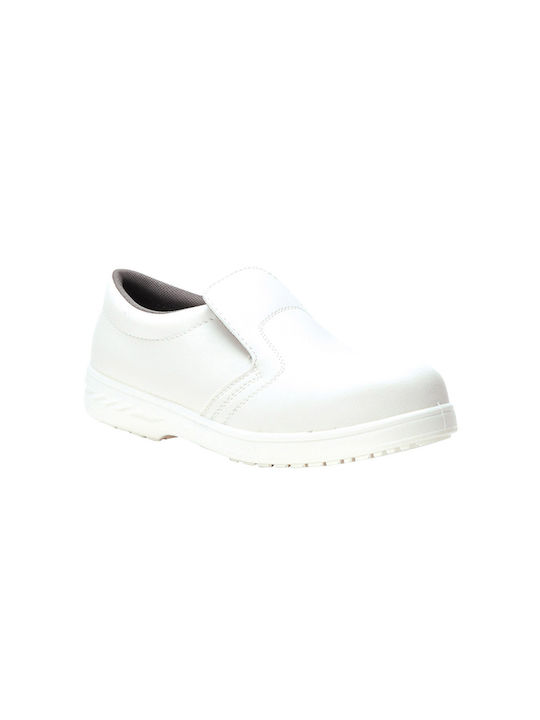 Portwest Pantof De Lucru Siguranță Alb S2 cu Certificare HRO SRC