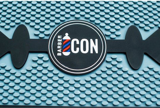 Barber Icon Mat Razor Blade Πατάκι Πάγκου Αντιολισθητικό Κομμωτηρίου