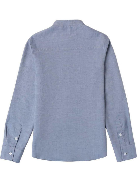 Kids Shirt Long Sleeve Blue