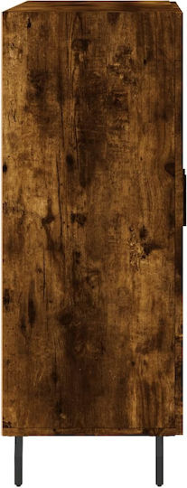 Sideboard Wooden Smoky Oak 69.5x34x90cm